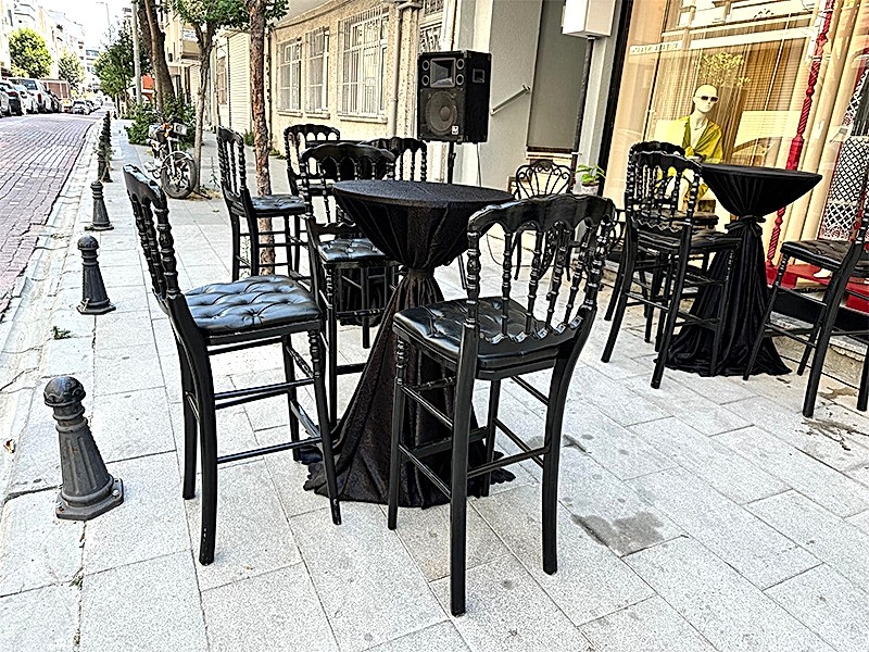 Bar Sandalyesi Kiralama | Bar Taburesi Kiralama | Bar Masası Kiralama