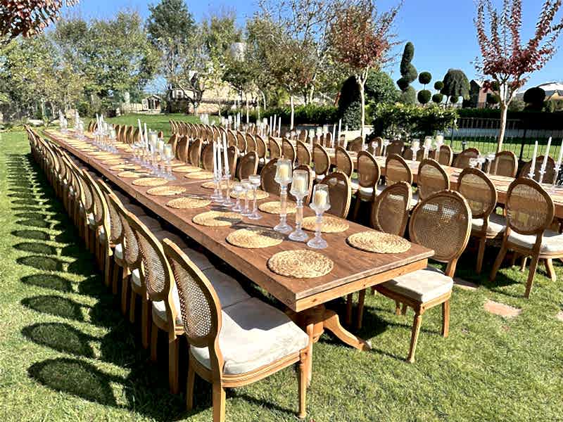 Gebze Masa Sandalye Kiralama hizmeti