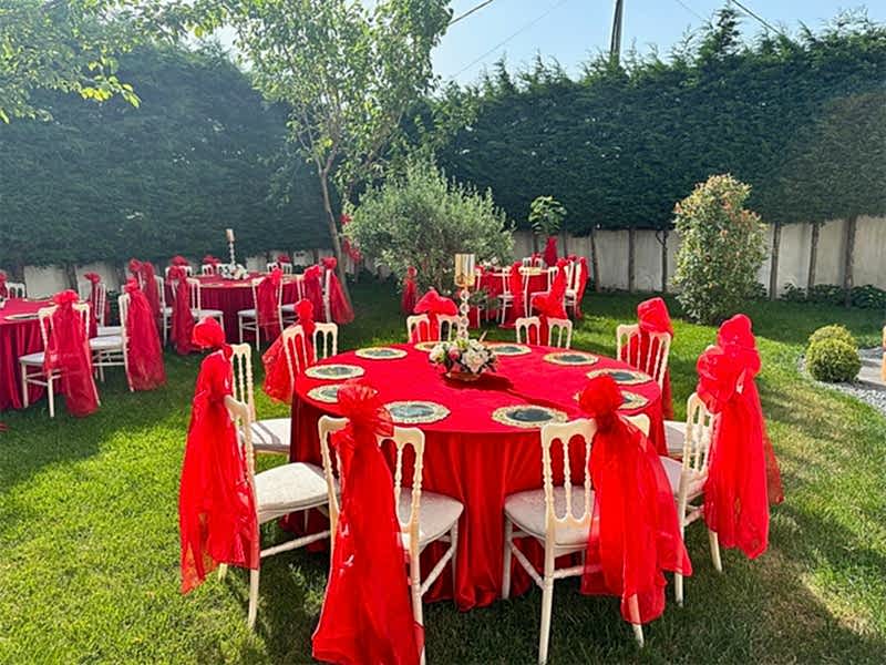 Sarıyer Masa Sandalye Kiralama Hizmeti