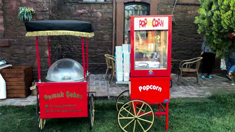 Patlamış Mısır Arabası Kiralama Fiyatları | Popcorn Arabası Kiralama