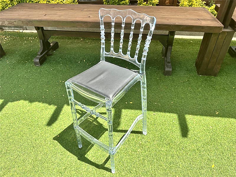 Şeffaf Bar Sandalyesi Kiralama | Kiralık Şeffaf Bar Sandalyesi