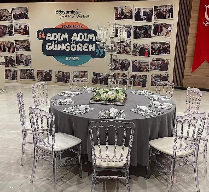 Masa Sandalye Kiralama